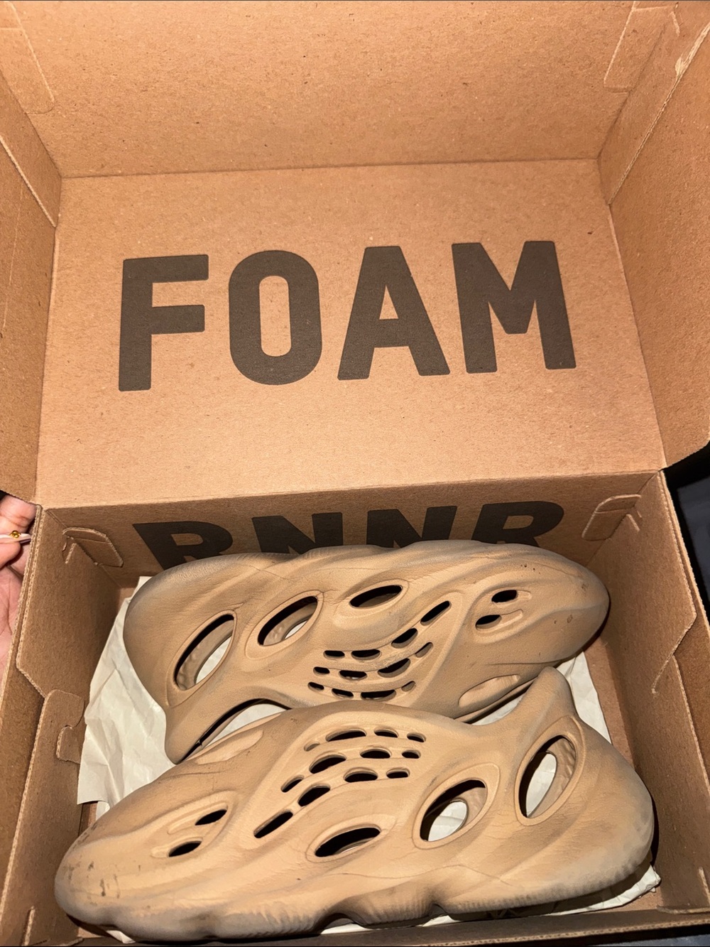 Yeezy Foam Runner in Tan